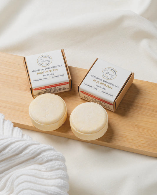 Rice Protein Shampoo Bar