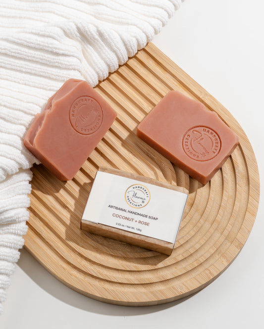 Coconut + Rose Soap