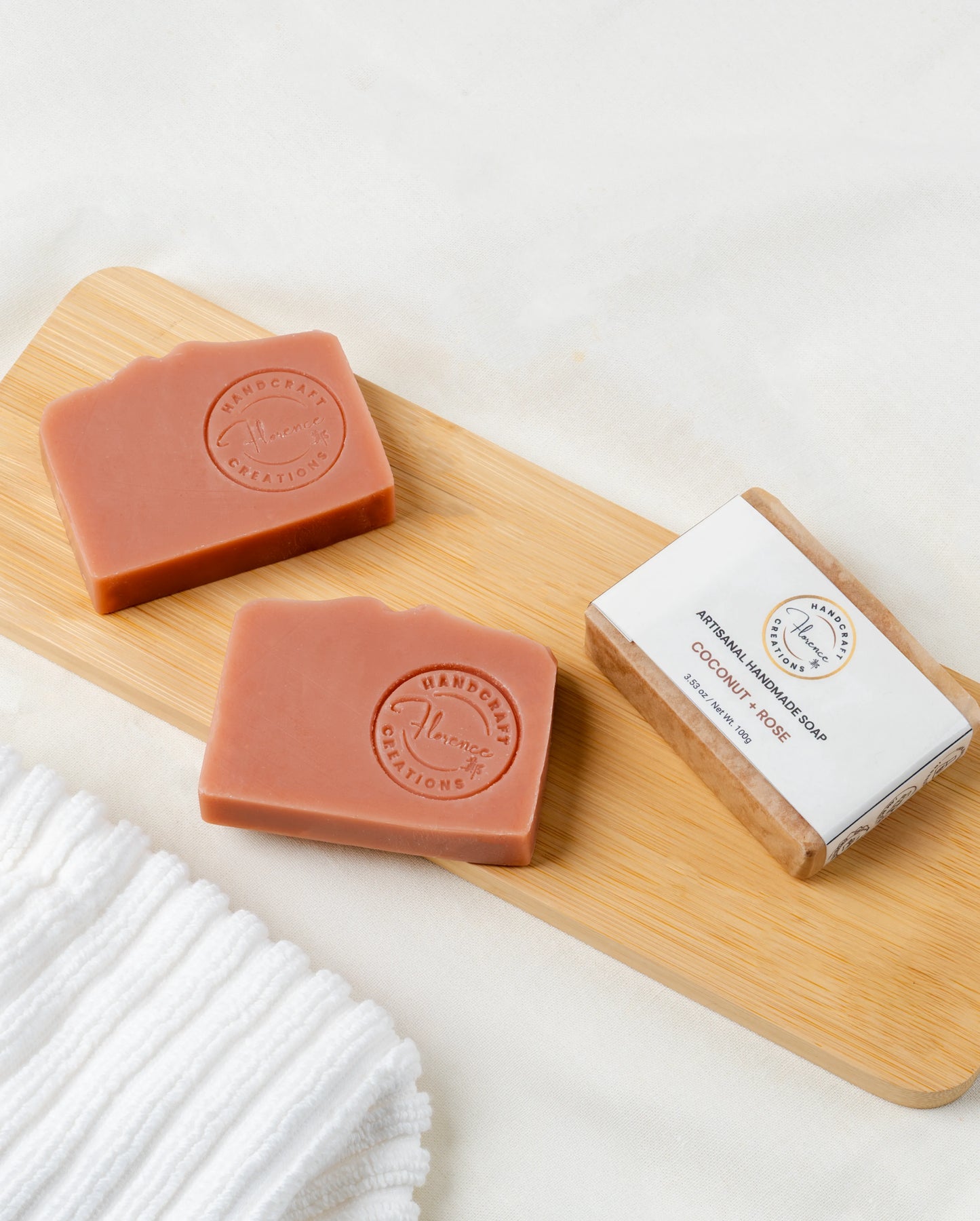 Coconut + Rose Soap