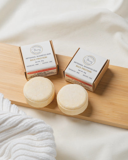 Rice Protein Shampoo Bar