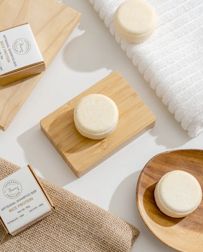 Rice Protein Shampoo Bar
