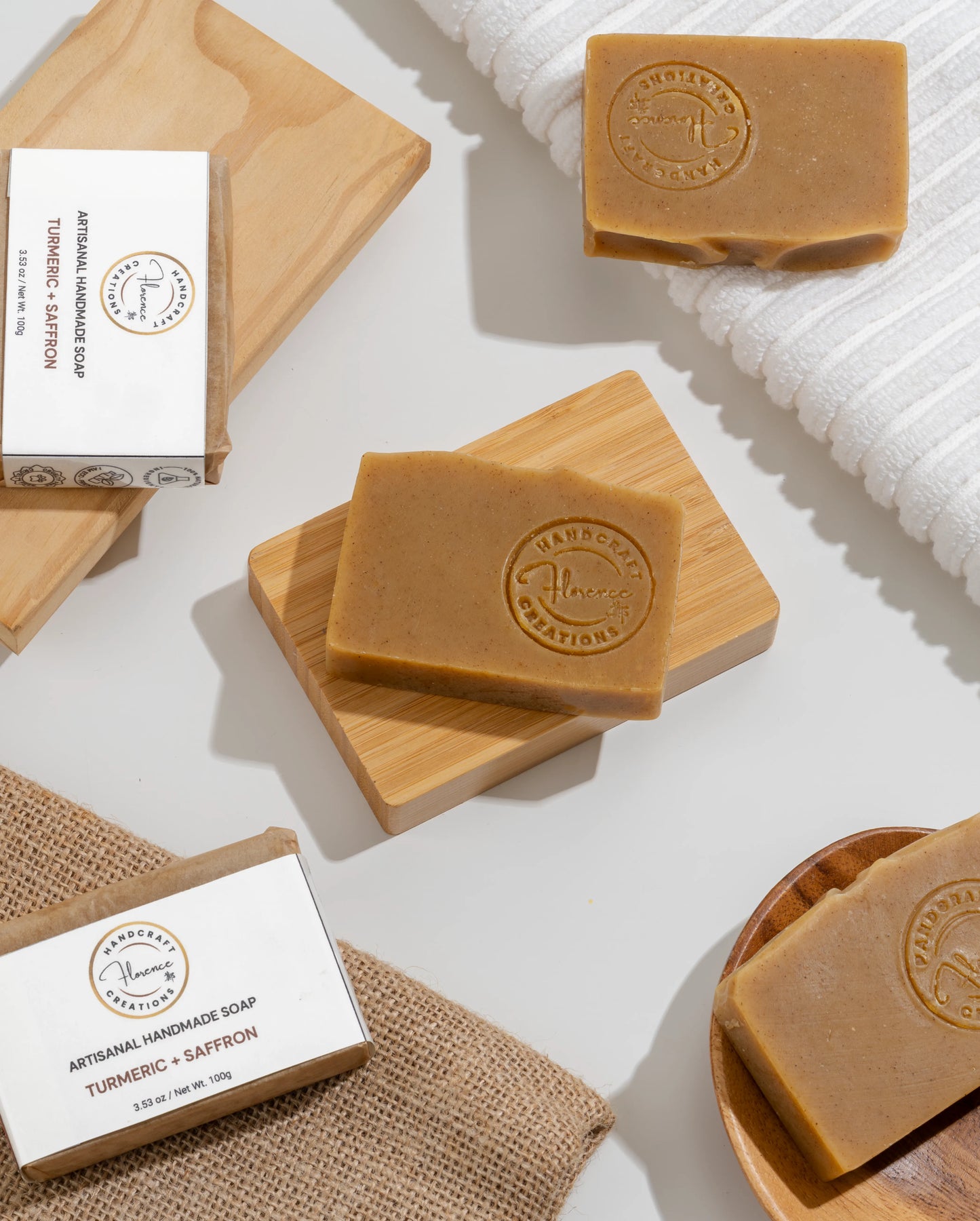 Turmeric + Saffron Soap
